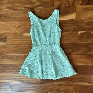 Speechless Mint Green Lace Mini Dress size 5